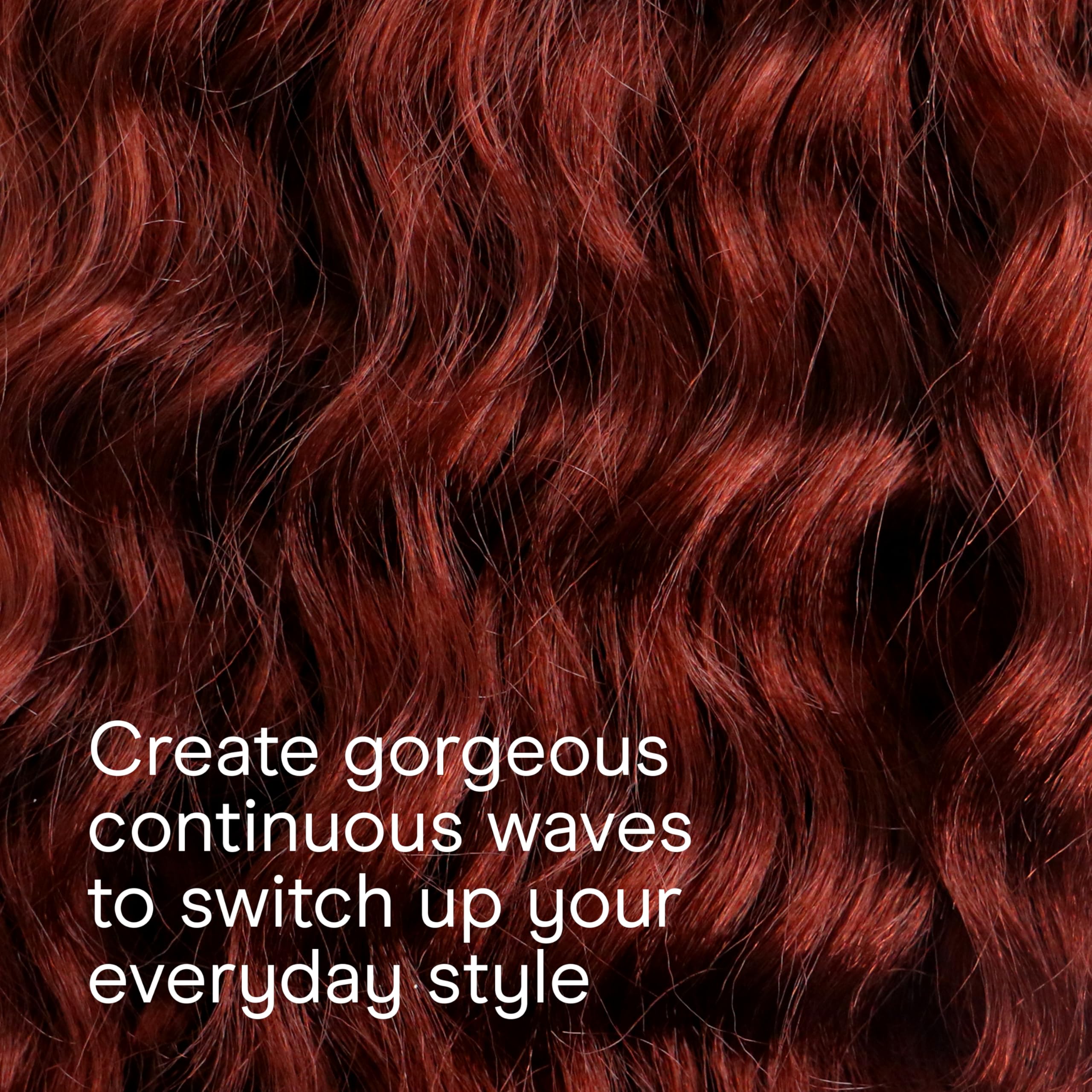 Conair Double Ceramic 3-Barrel Curling Iron creates smooth beachy waves