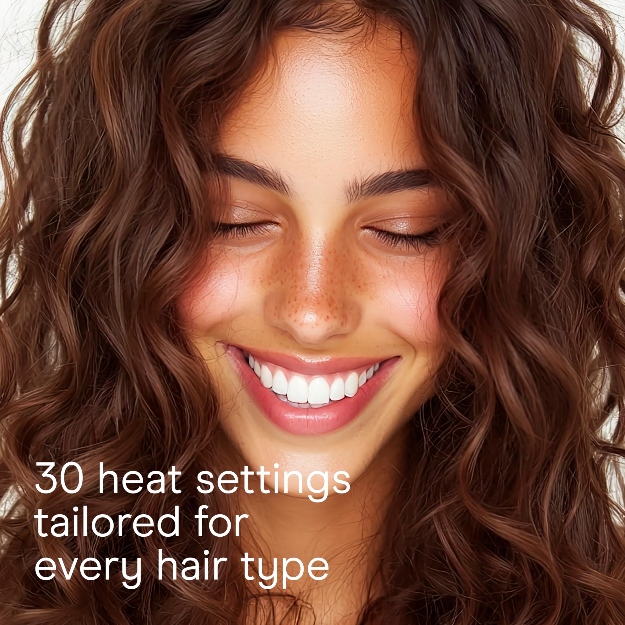 Conair curling wand suitable for all hair types and textures