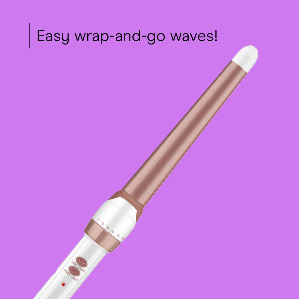 Conair Turbo Heat button delivers extra boost for stubborn strands