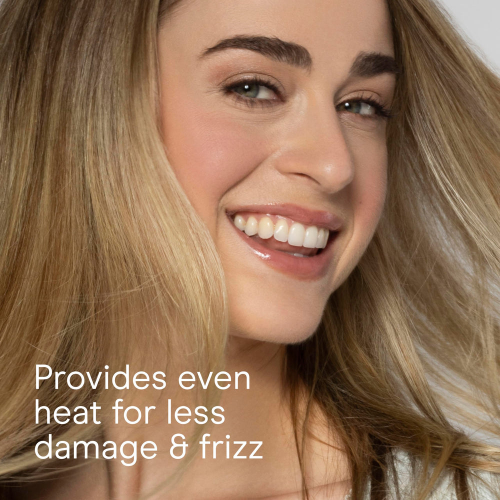 Conair dries as you style with even heat distribution
