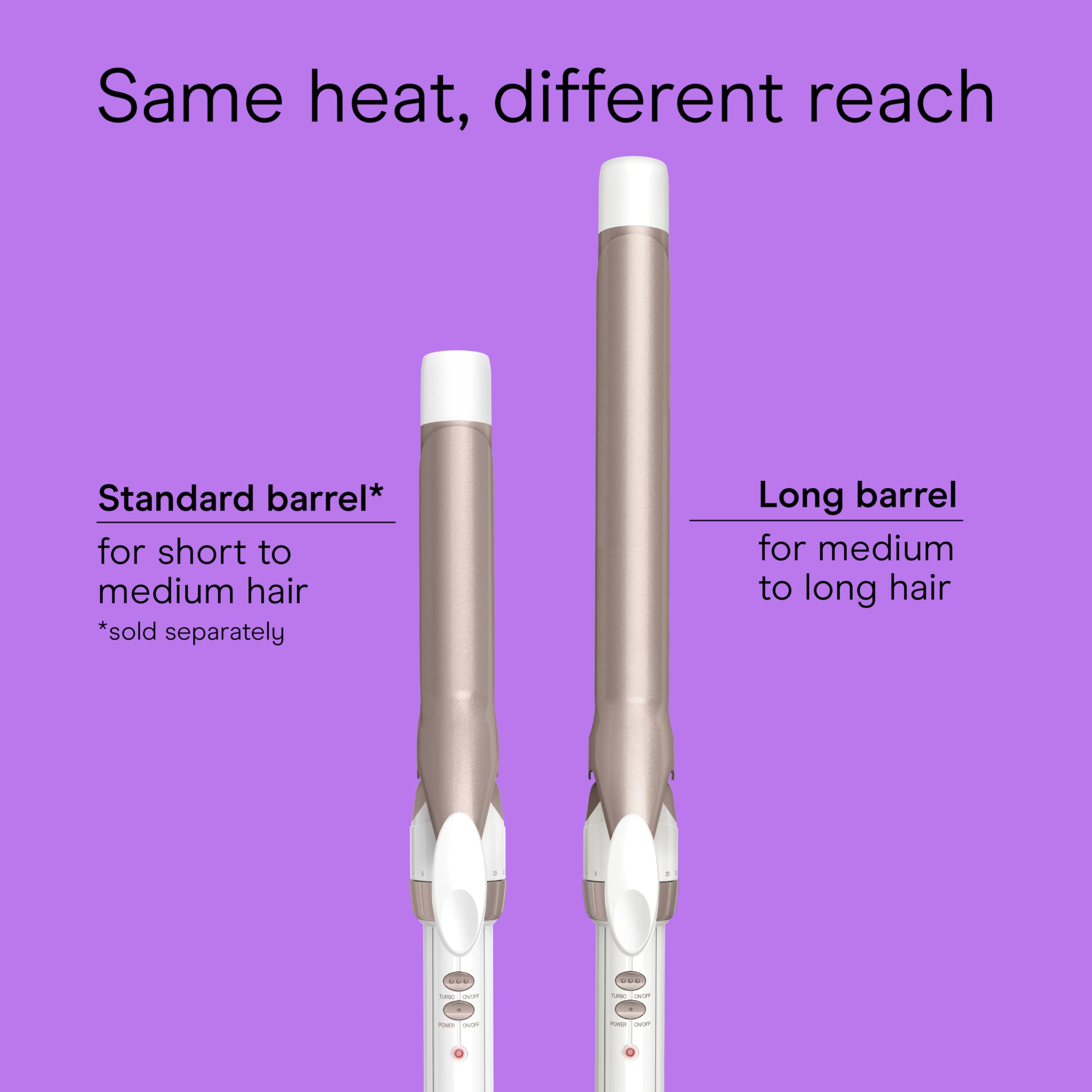 Conair dual voltage design supports travel styling anywhere.