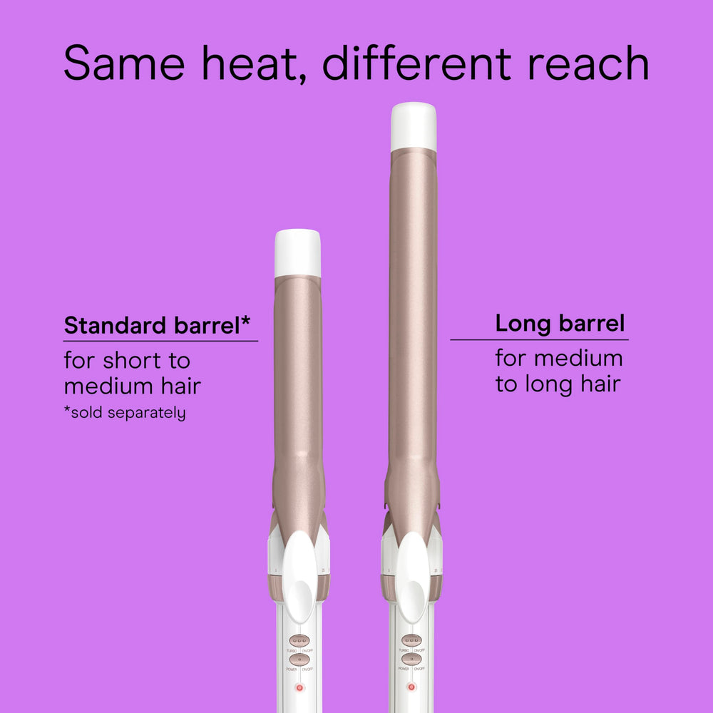 Conair dual voltage design supports travel styling anywhere.