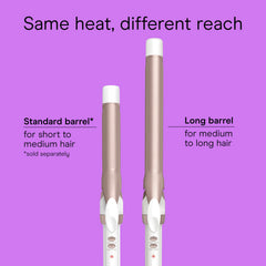 Conair dual voltage design supports travel styling anywhere.