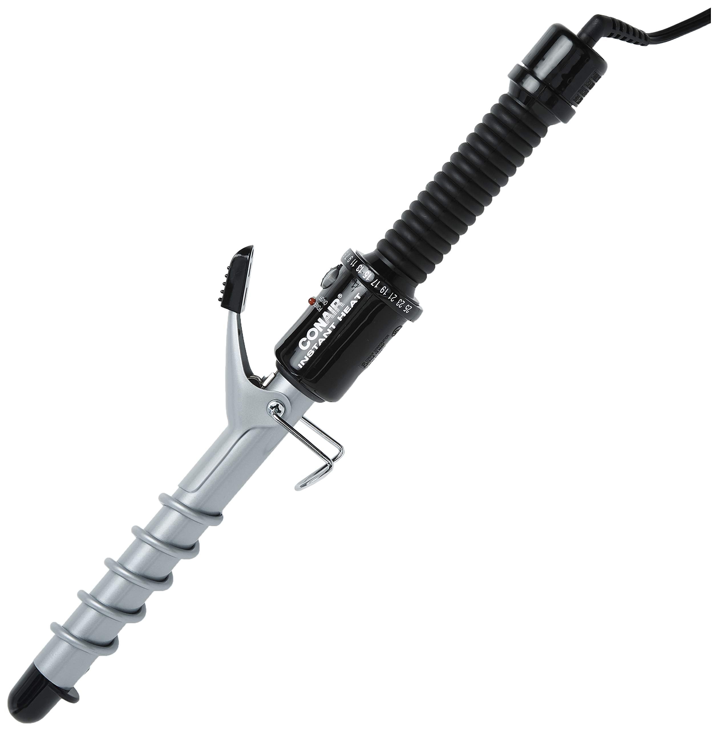 Conair extra-long cool tip and 5ft cord for safe handling.