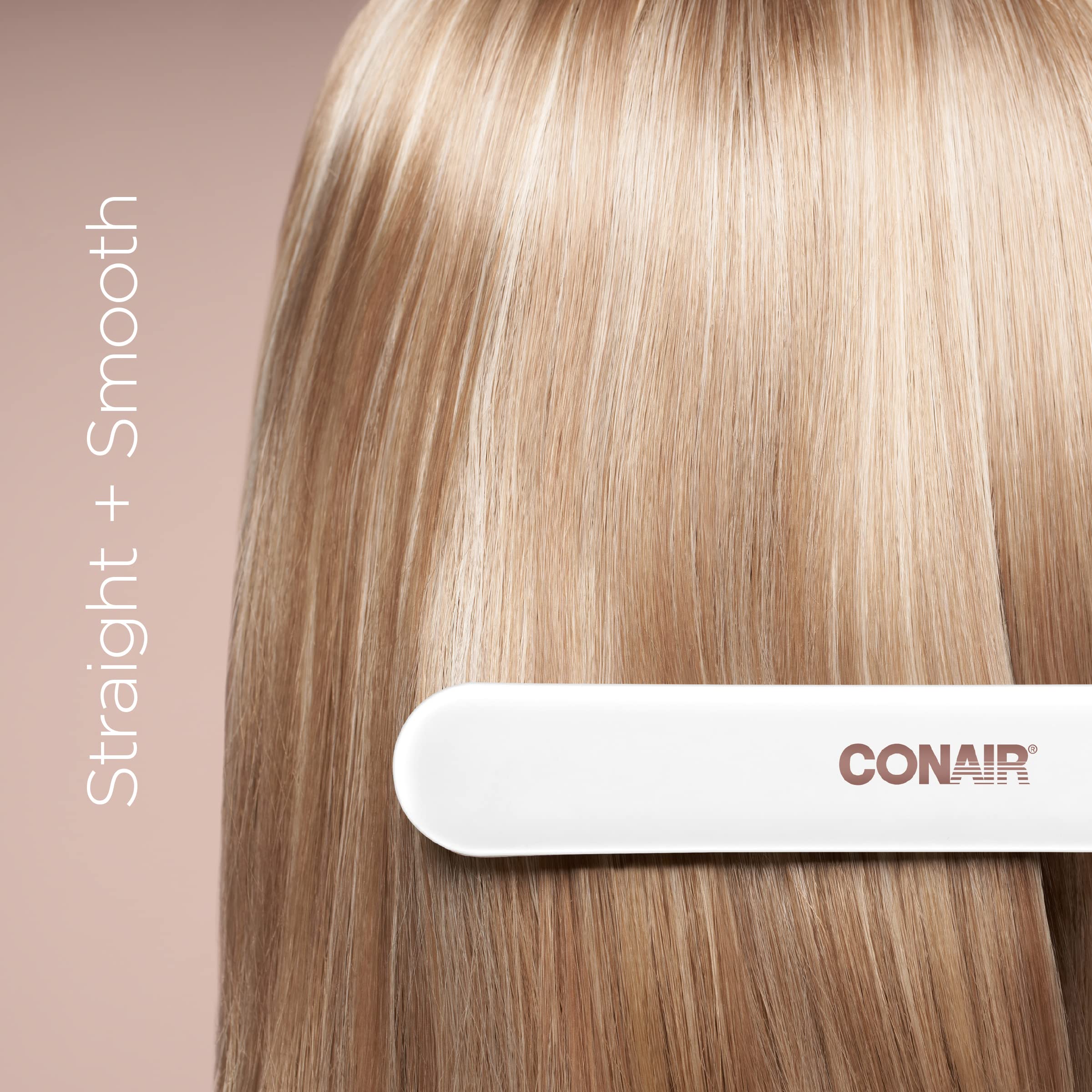Conair anti-frizz protection helps keep styles sleek.