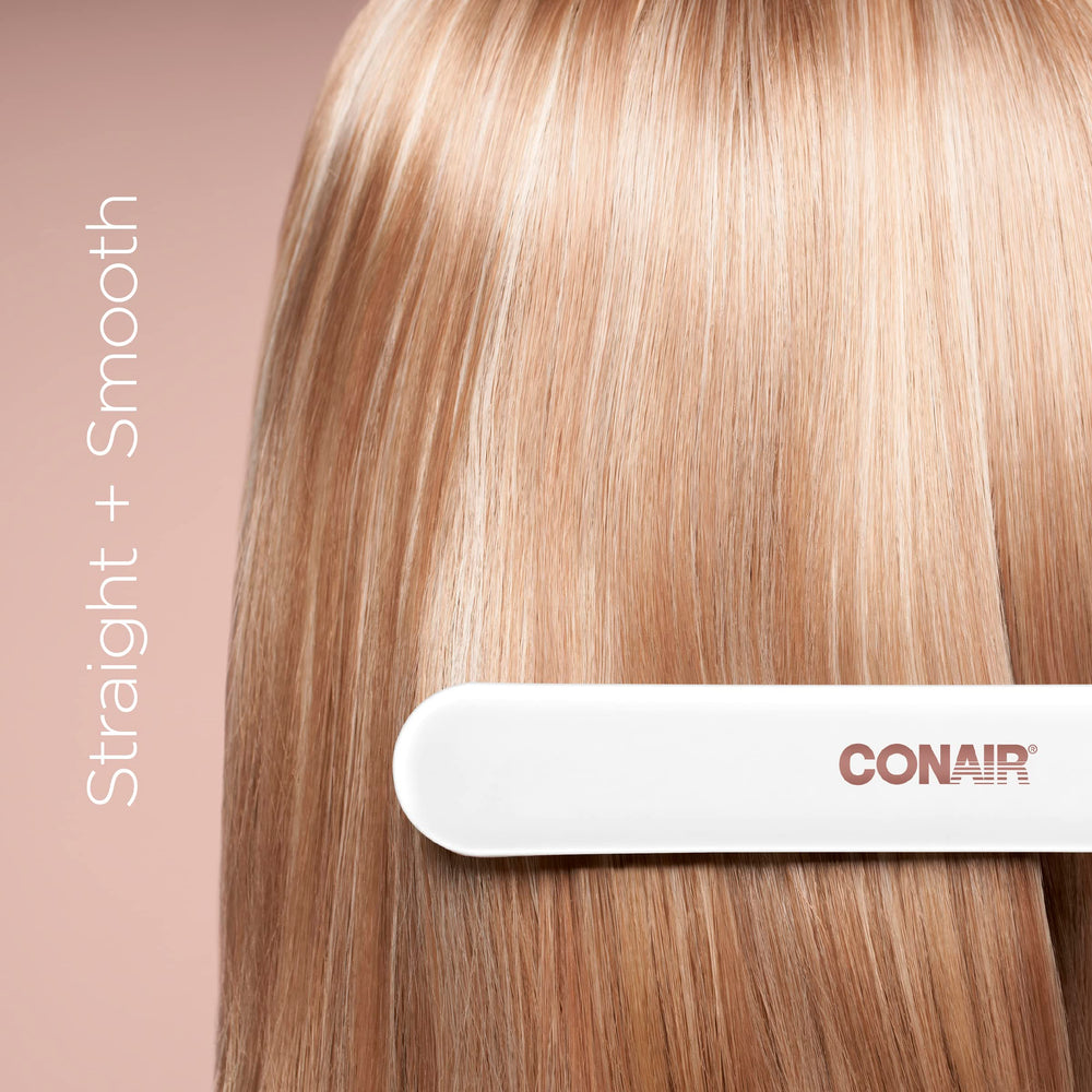 Conair anti-frizz protection helps keep styles sleek.