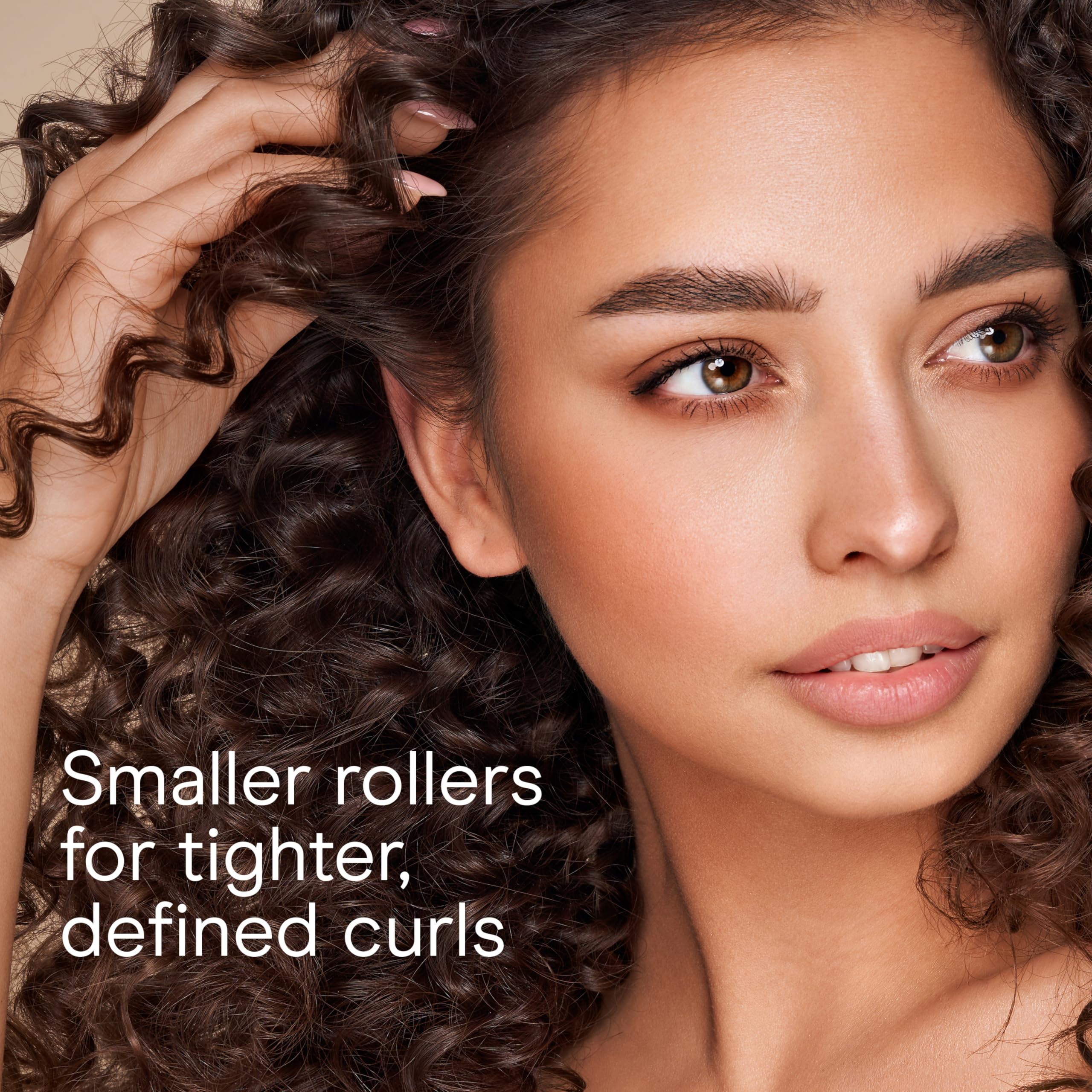 Conair foam rollers allow easy sectioning for quick styling