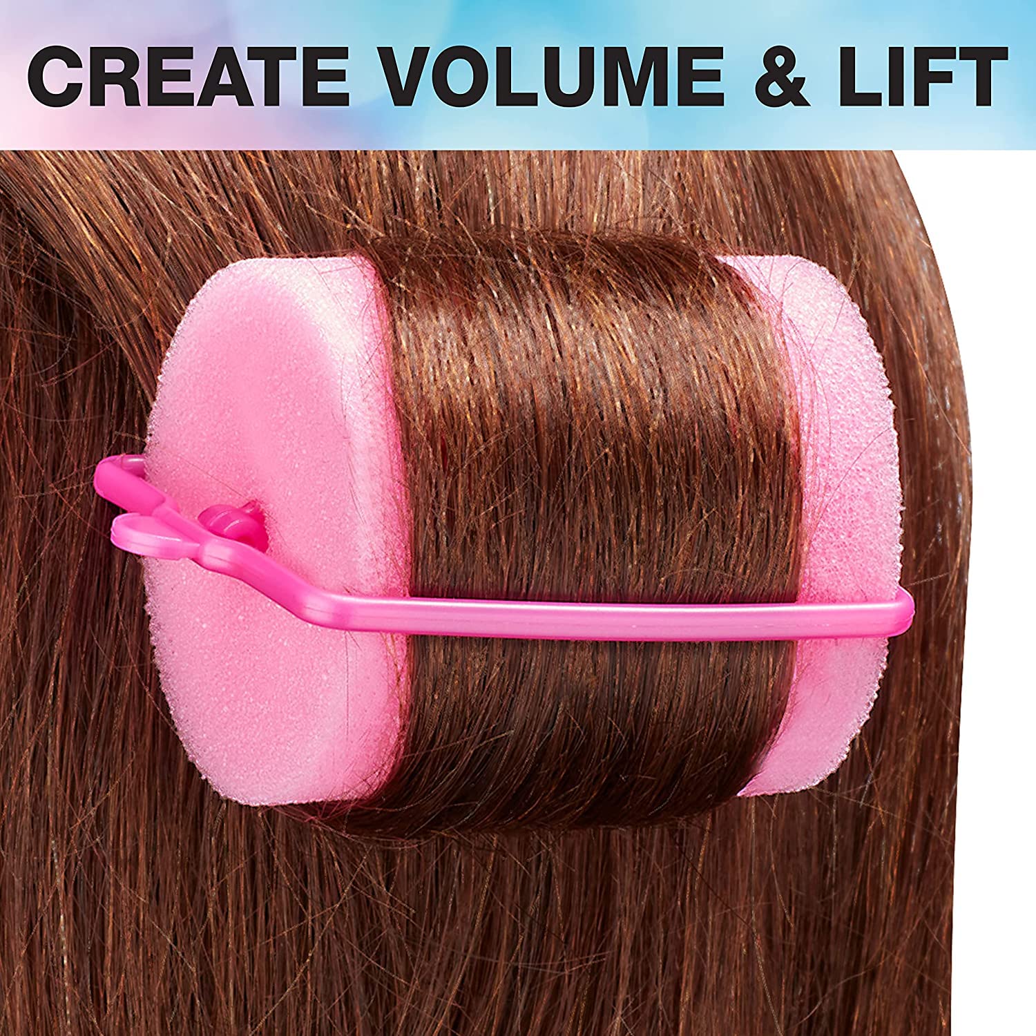 Conair jumbo rollers are gentle on hair for bouncy curls.
