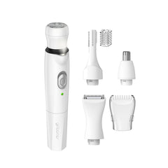 Conair GIRLBOMB all-in-one trimmer charging via USB for cordless grooming.