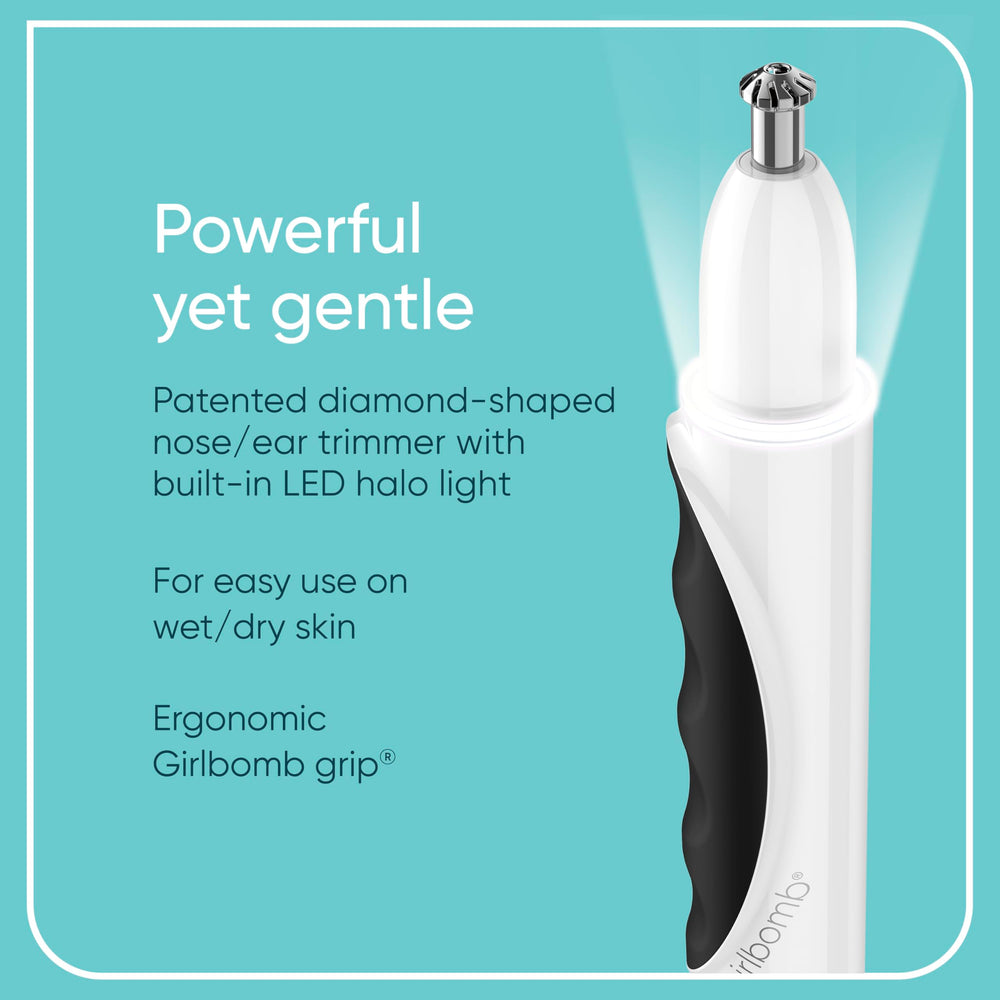 Conair GIRLBOMB ergonomic grip fits comfortably in your hand.