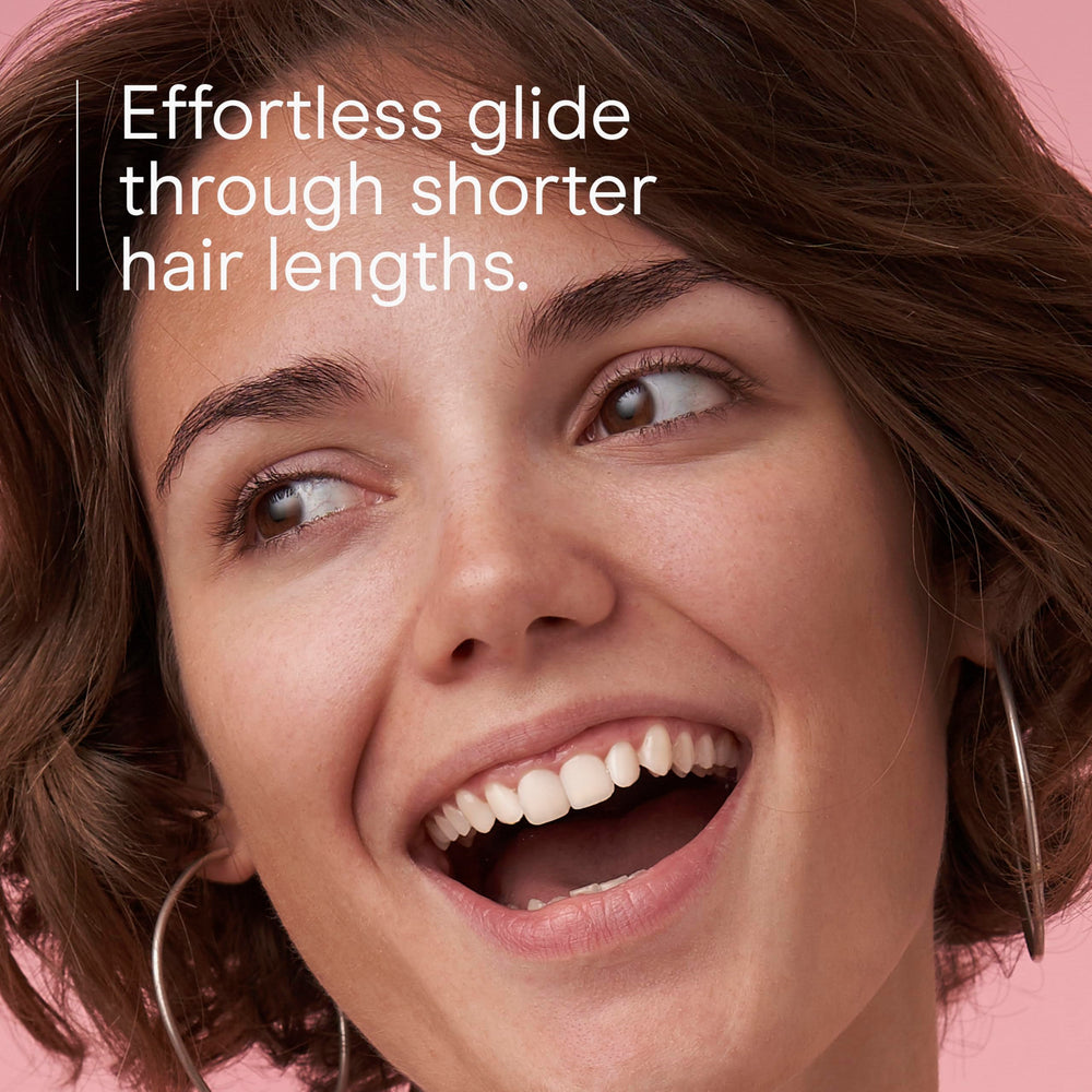 Conair Grip & Style Round Brush shaping soft waves for a flattering finish