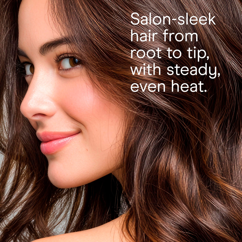 Conair dryer offers 3 heat settings and 2 speeds for customized styling.