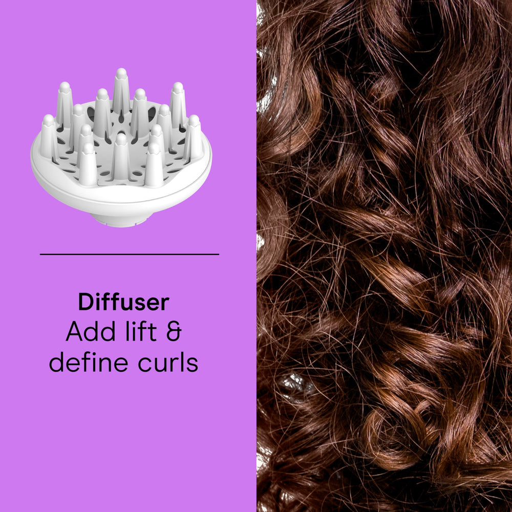 Conair Hair Dryer Frizz Control and Shine for a polished finish.