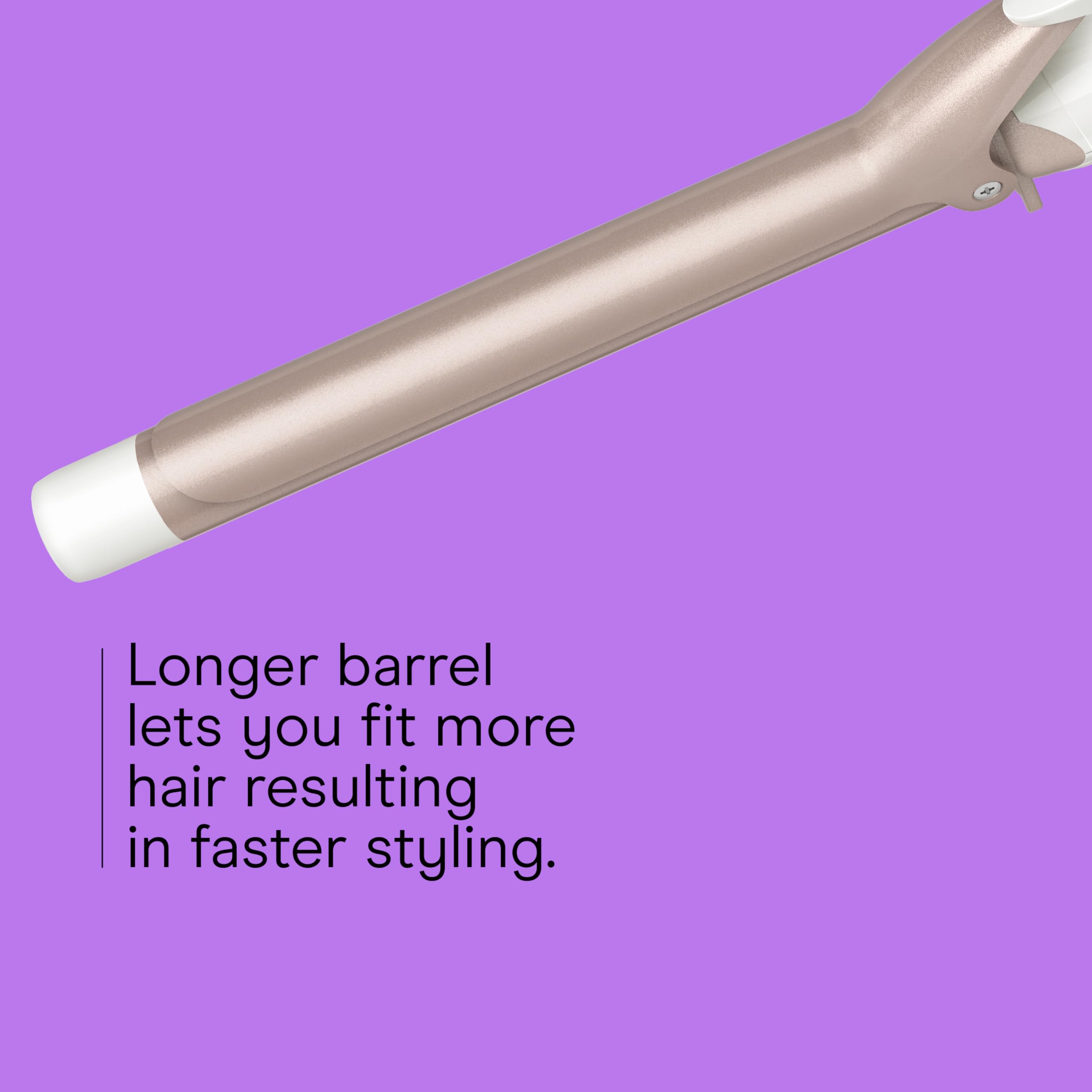 Conair 30 heat settings plus Turbo Boost reach up to 400°F for versatility.
