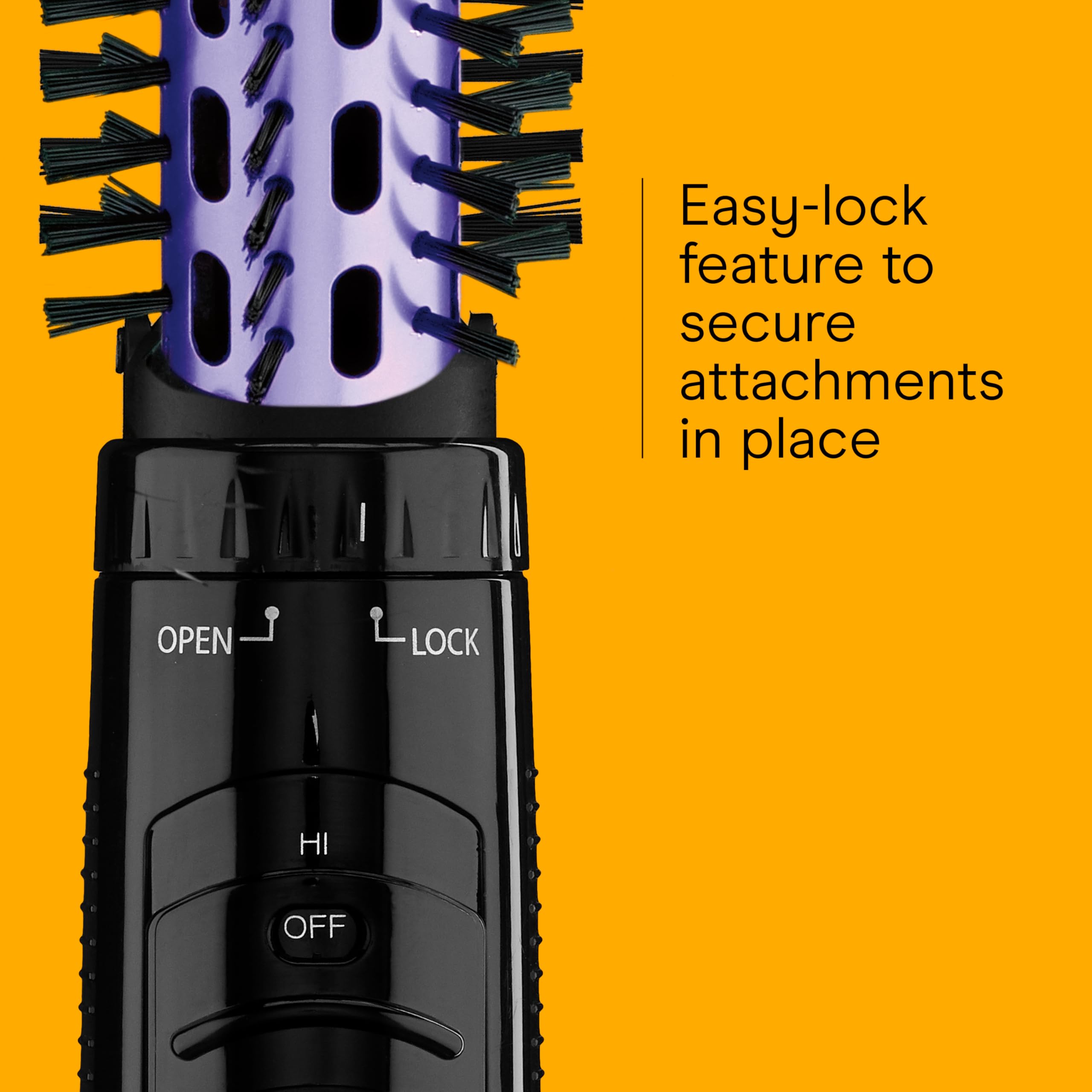 Conair hot air styler dries and styles damp hair in one step