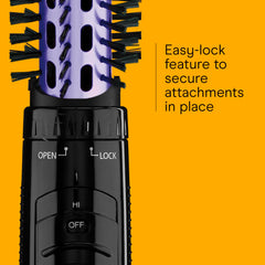 Conair hot air styler dries and styles damp hair in one step