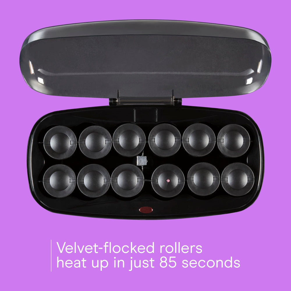 Conair clips locking sections during hot roller styling