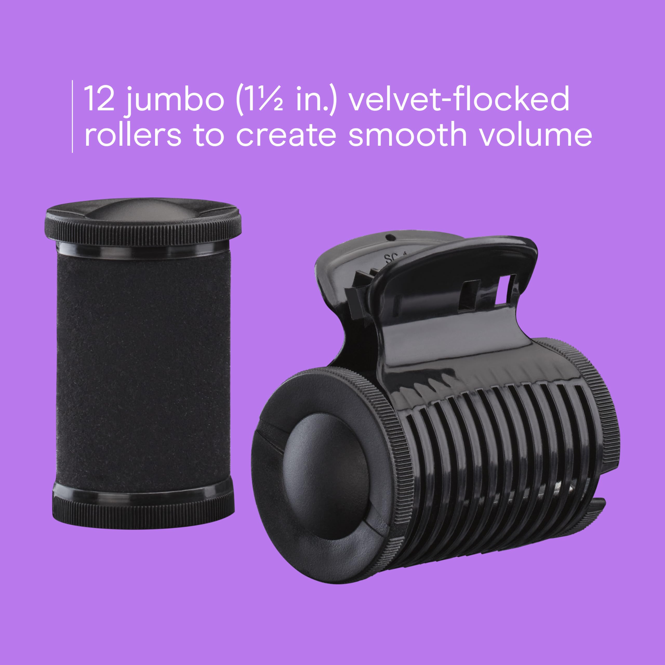 Conair hot rollers heat up in 85 seconds for fast styling