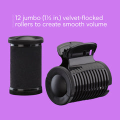 Conair hot rollers heat up in 85 seconds for fast styling