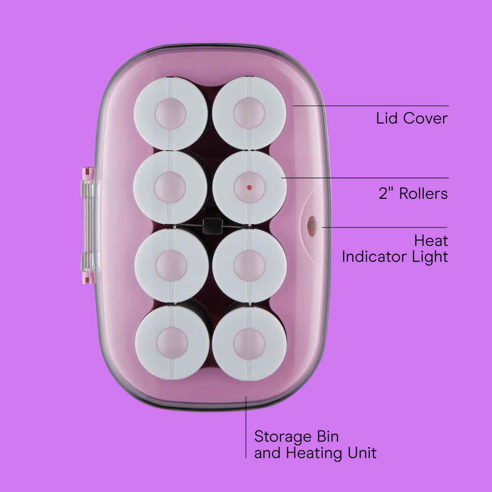Conair velvet-cover jumbo roller for smooth styling