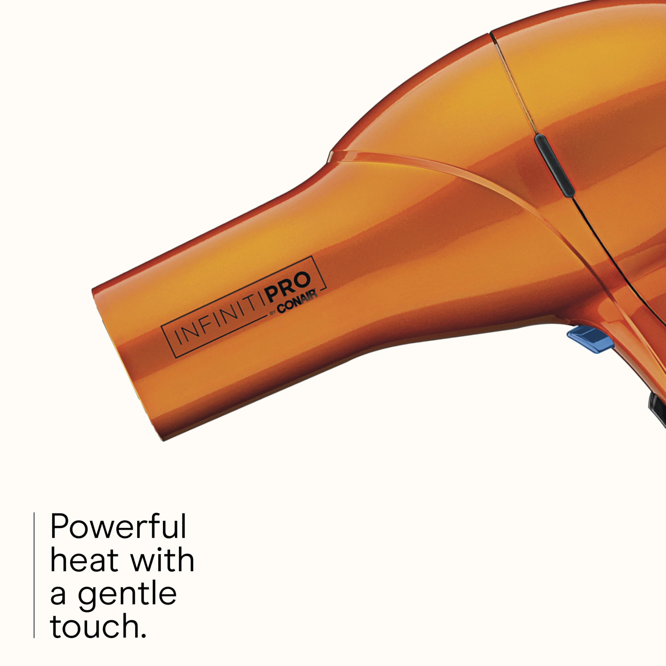 Blowout brush included with Infiniti Pro for quick smoothing and shape.
