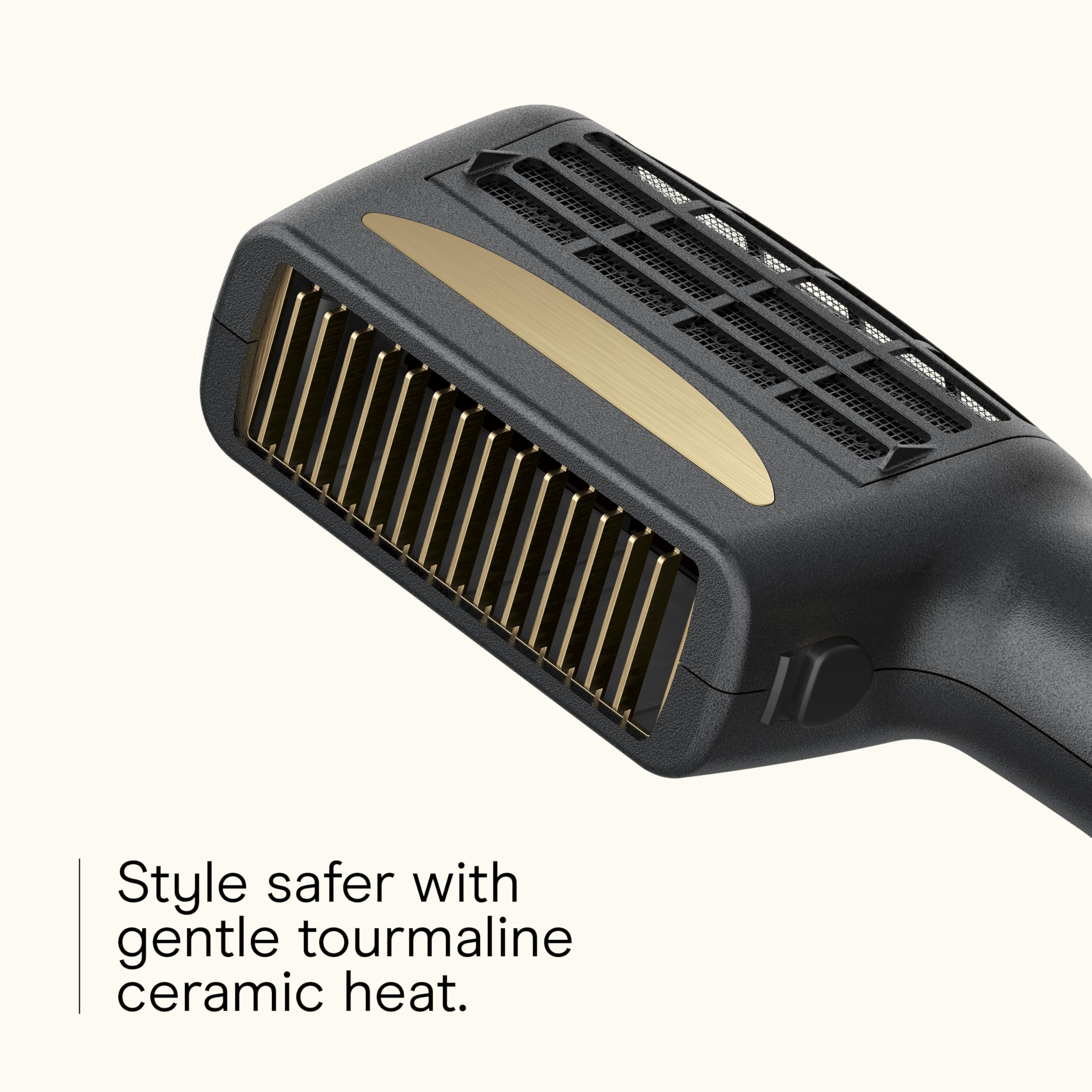 Conair INFINITI PRO dual-row straightening comb attachment for sleek styles.
