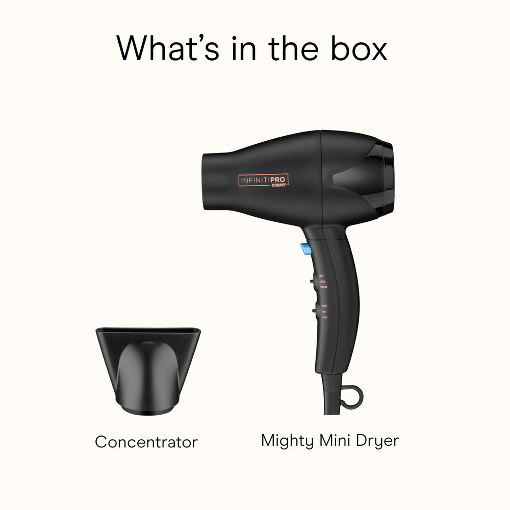 Hang ring on the Mighty Mini provides easy storage