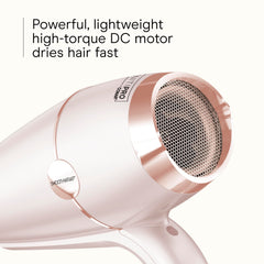Concentrator attachment on the SmoothWrap for sleek, straight styles.
