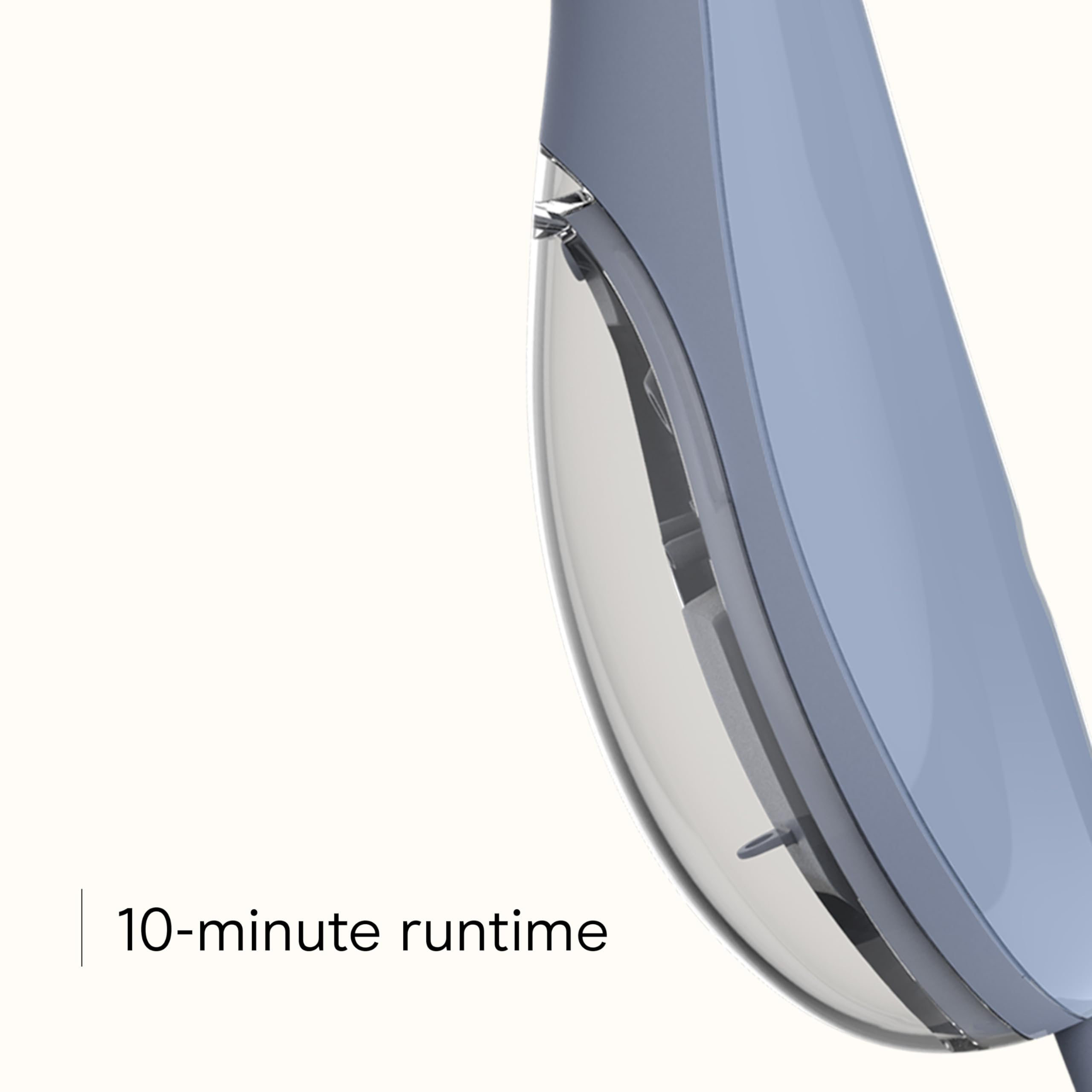 Conair Infiniti Pro Steam Therapy 80ml-tank enables mess-free refills.