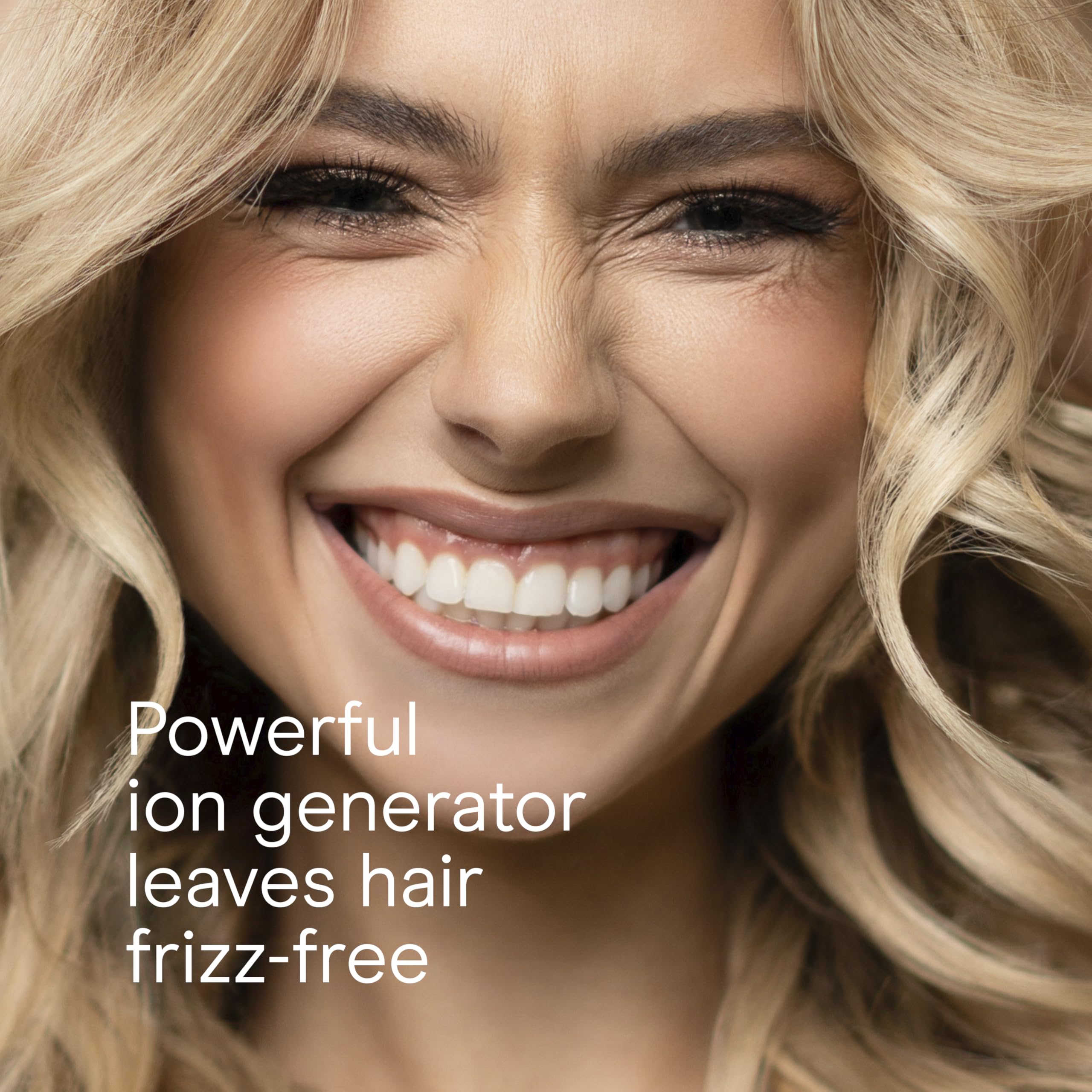 Conair InfinitiPro anti-static bristles promote easy glide and shine.