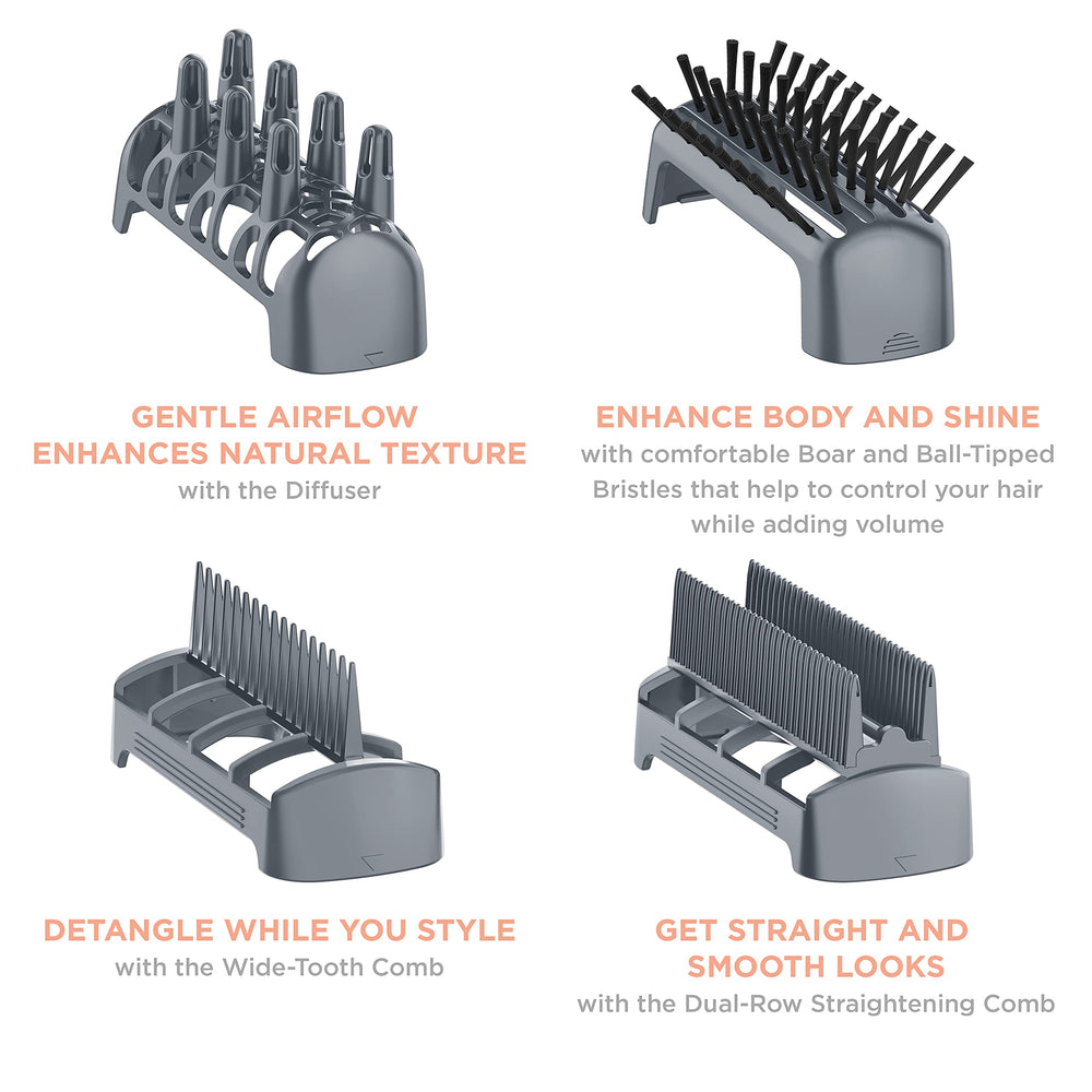 Conair InfinitiPRO cool shot button to lock in style