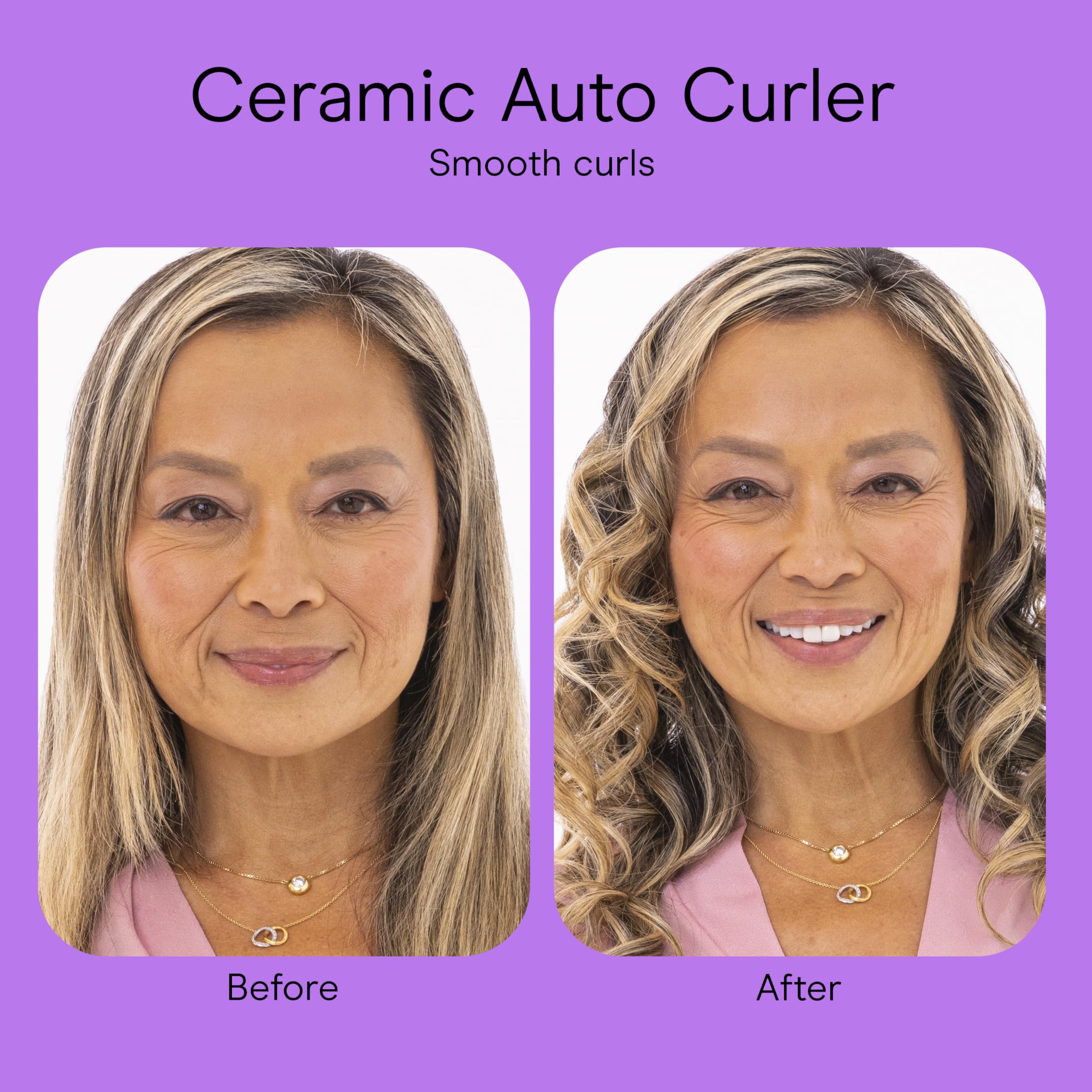 Conair INFINITI PRO Curl Secret auto off feature for styling safety.