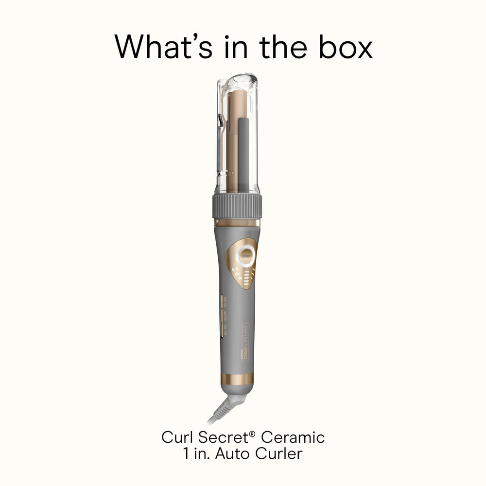 Conair INFINITI PRO Curl Secret dual voltage design for world travel.