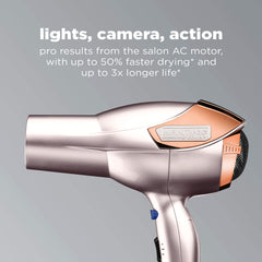 Conair InfinitiPRO rose gold diffuser attachment for curls and volume