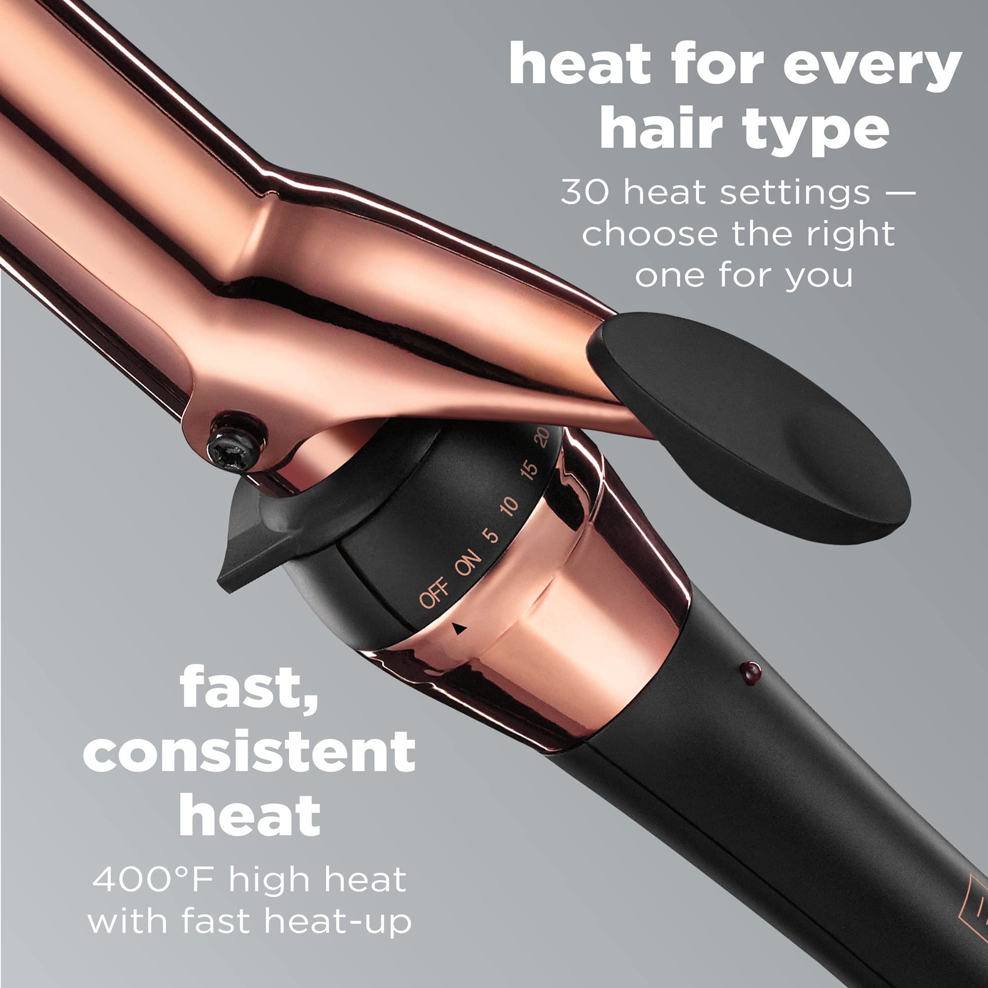 Uniform heat recovery maintains steady temperature for consistent curls.