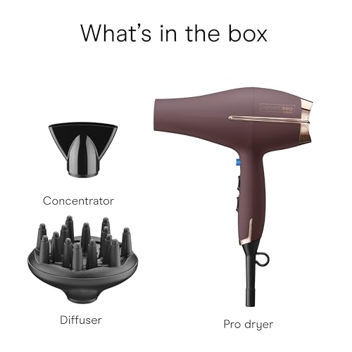 Conair INFINITI PRO Plum styling results with professional-quality finish