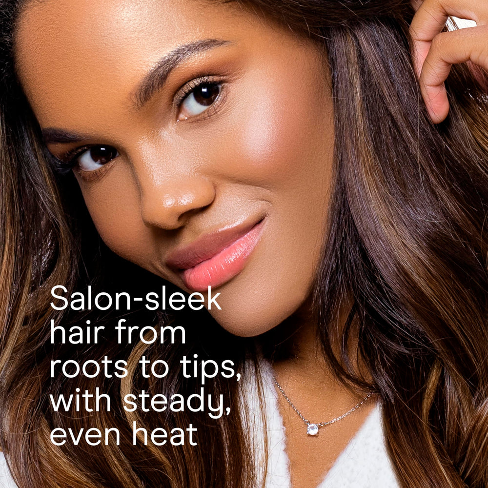 Conair INFINITI PRO Plum Titanium heat helps gentle, even drying