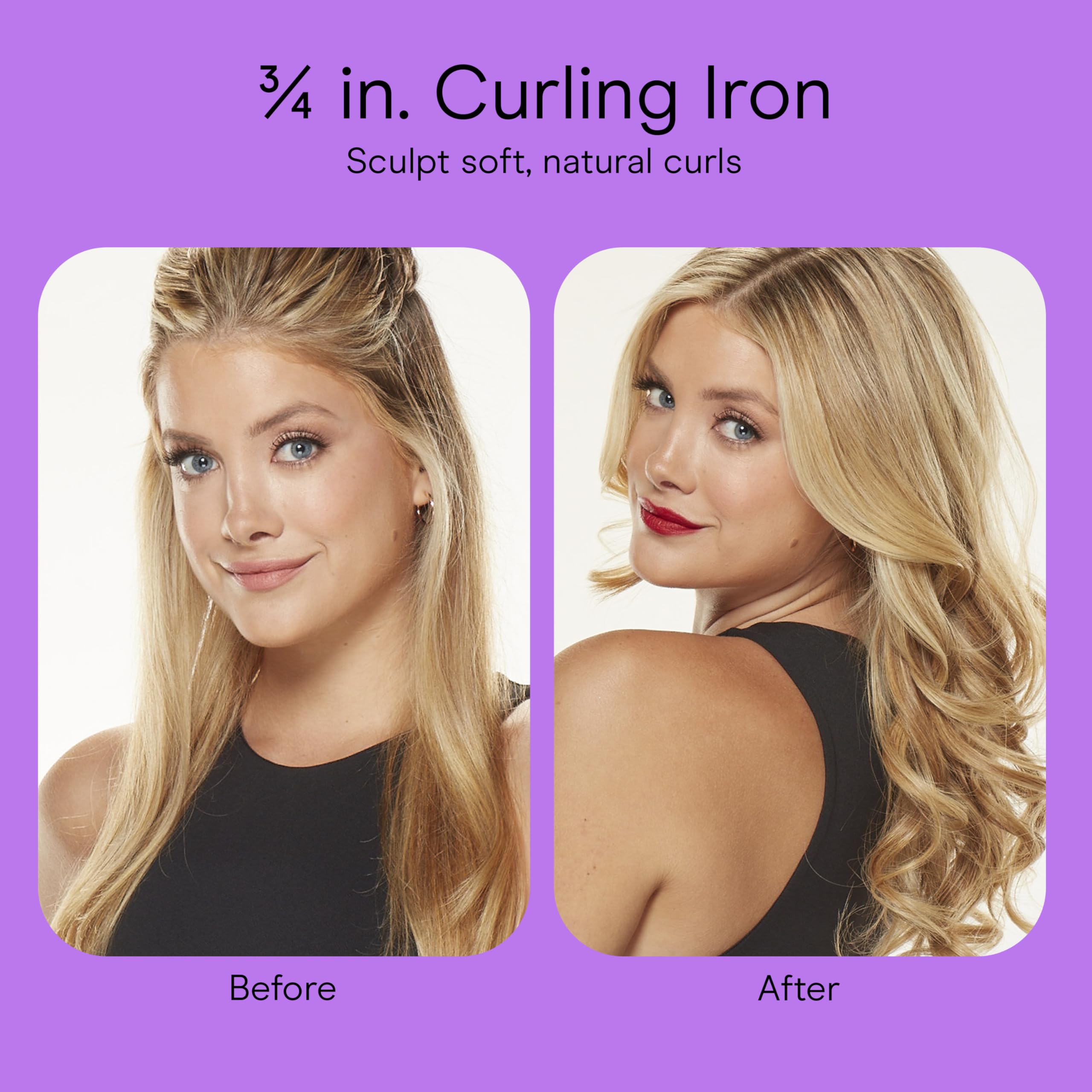 Conair Instant Heat curling iron barrel materials ensure durable heat control