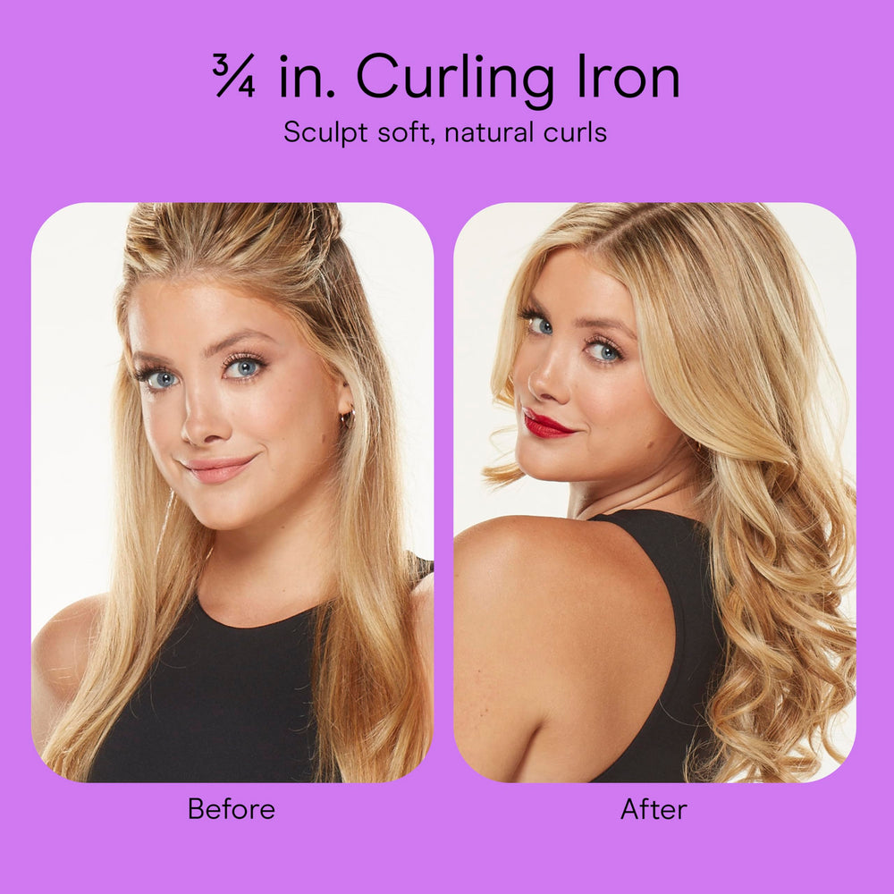 Conair Instant Heat curling iron barrel materials ensure durable heat control