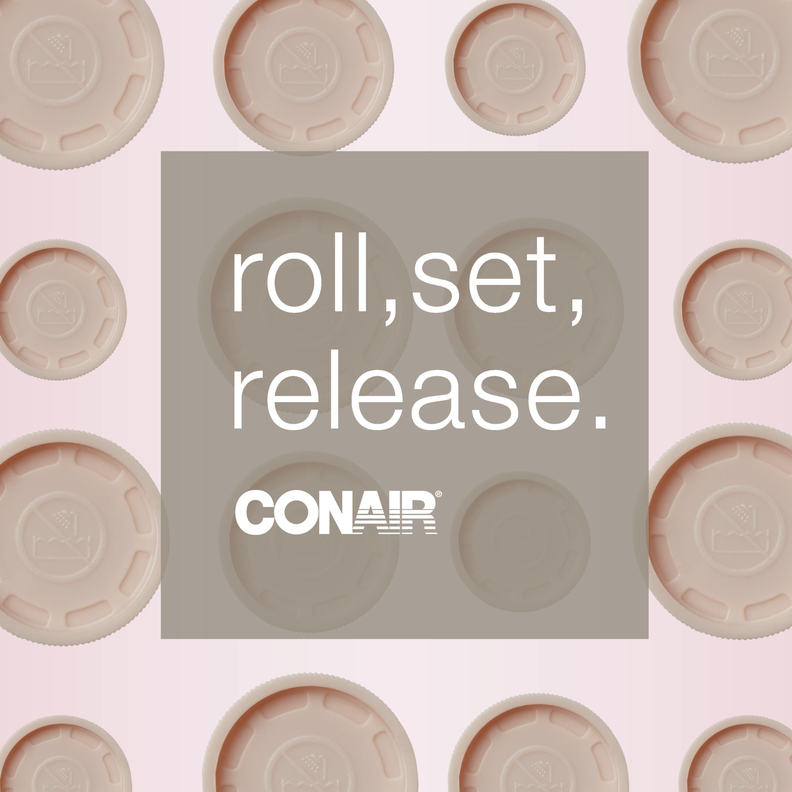 Conair Instant Heat Compact Hot Rollers heat-up feature for quick styling