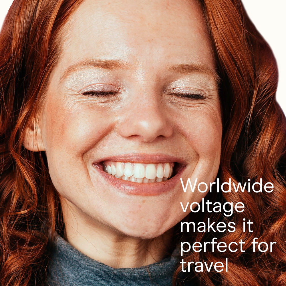 Conair Instant Heat Curling Iron Brush dual voltage for travel
