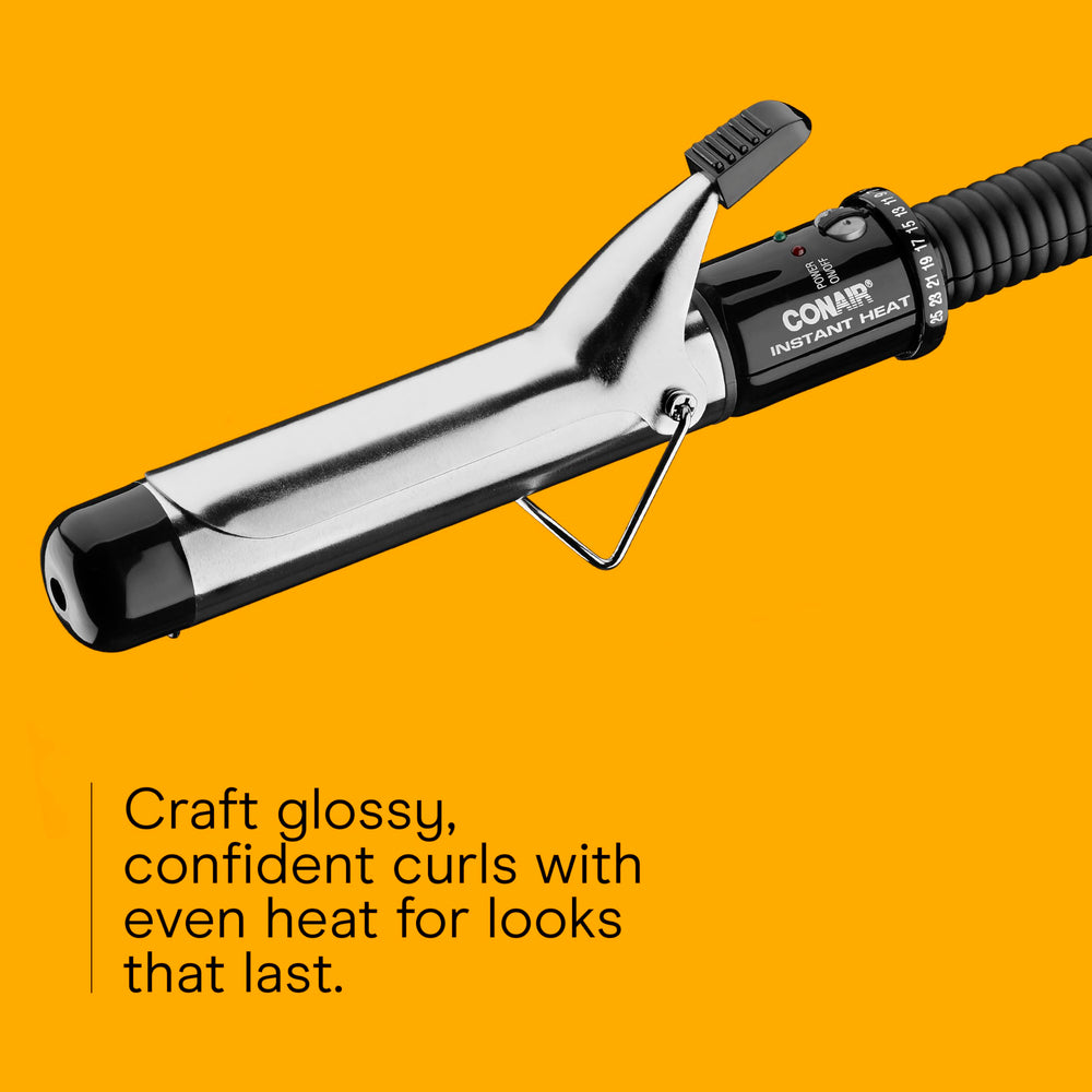 Conair Instant Heat curling iron swivel cord for tangle-free styling