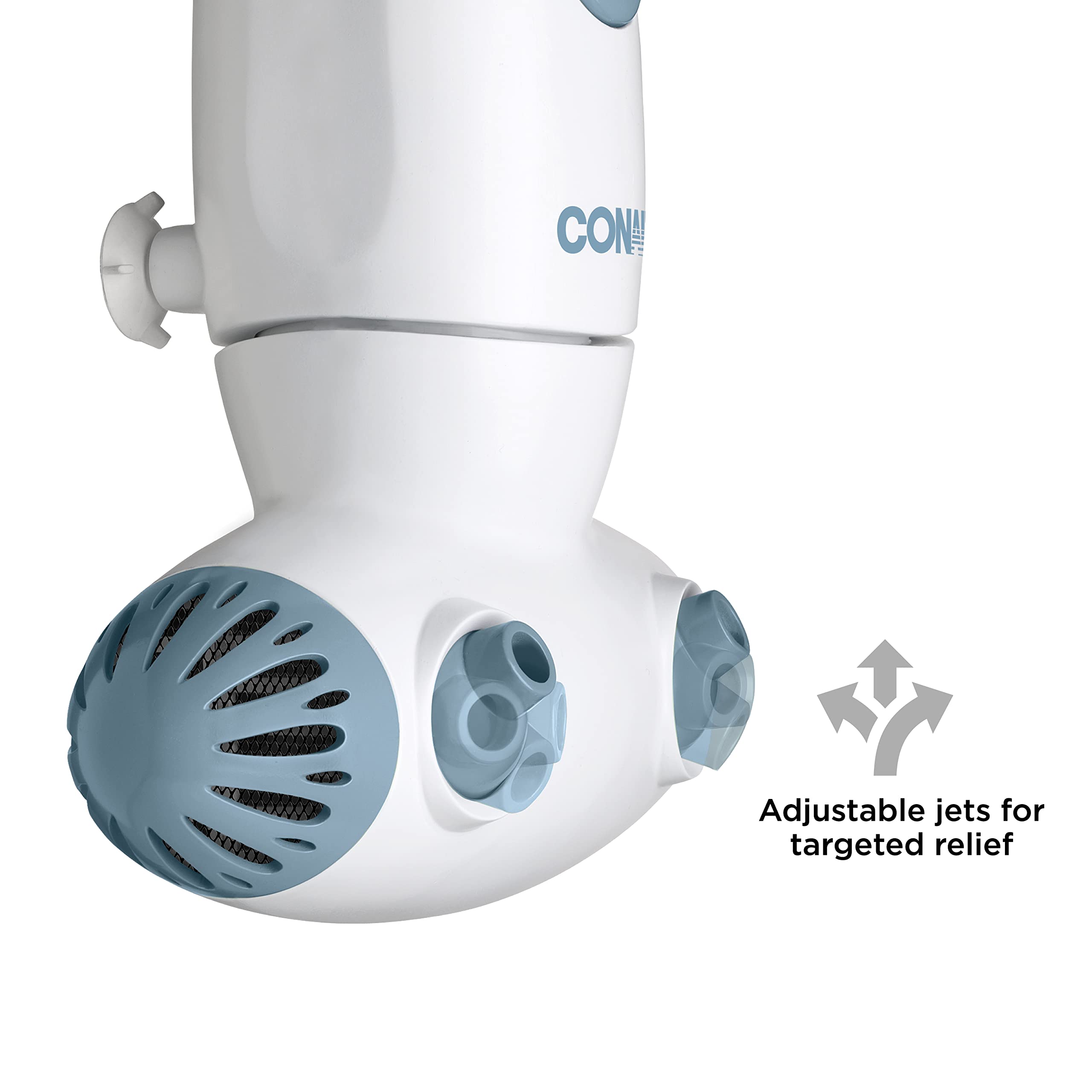 Conair Jet Hydro Spa controls aeration for customizable bubbles and jets