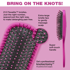 Conair Knot Dr. brush with soft tips eases tangles without pulling