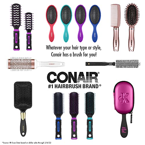 Conair Knot Dr helps minimize morning tangles for easier styling.