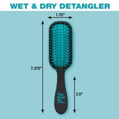 Heat-resistant Knot Dr. Pro Mini Detangler is ready for blow-drying sessions
