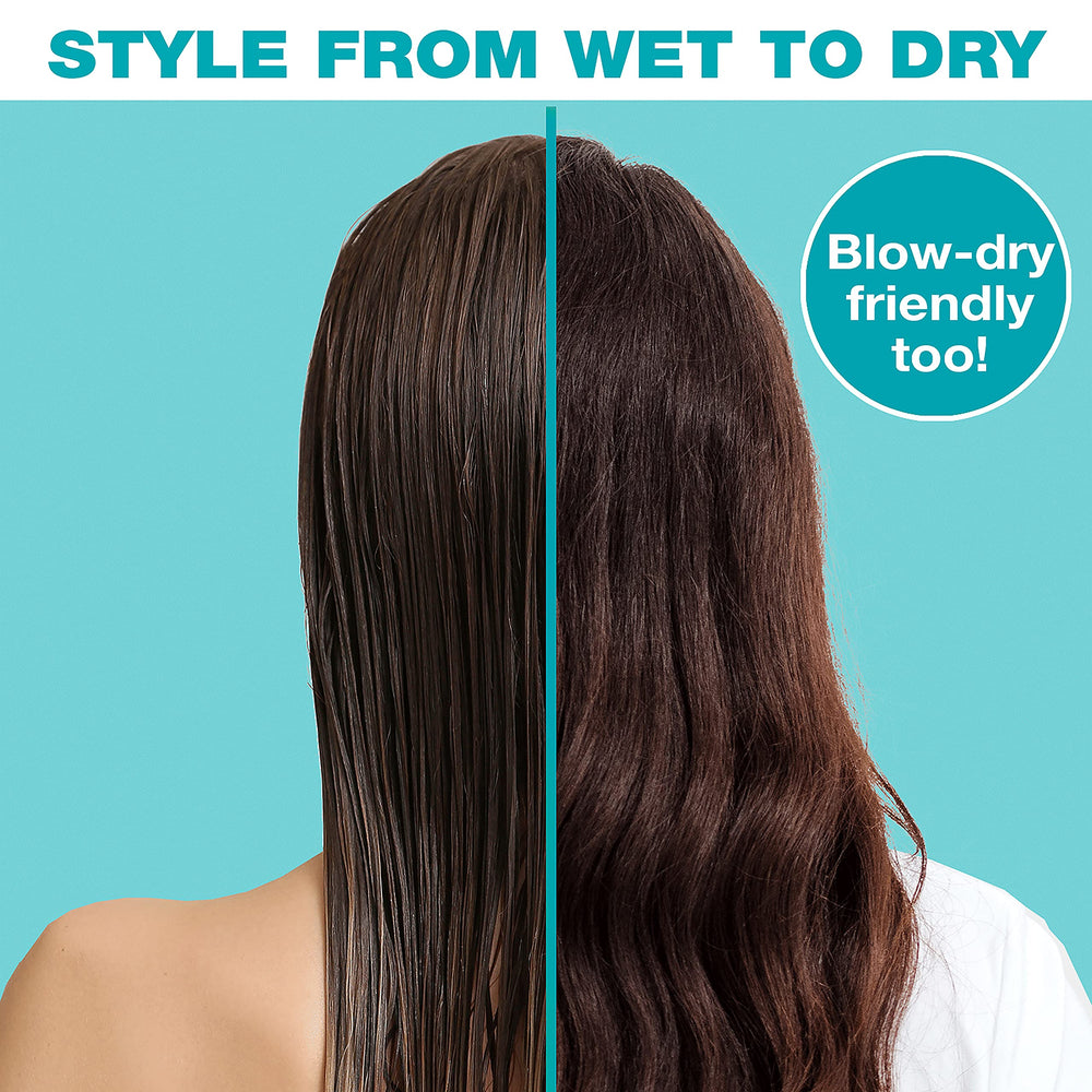 Compact Knot Dr. Pro Mini Detangler with travel case protects bristles on the go