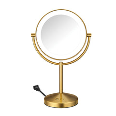 Conair Lighted Makeup Mirror with 1x/10x magnification for precise grooming.