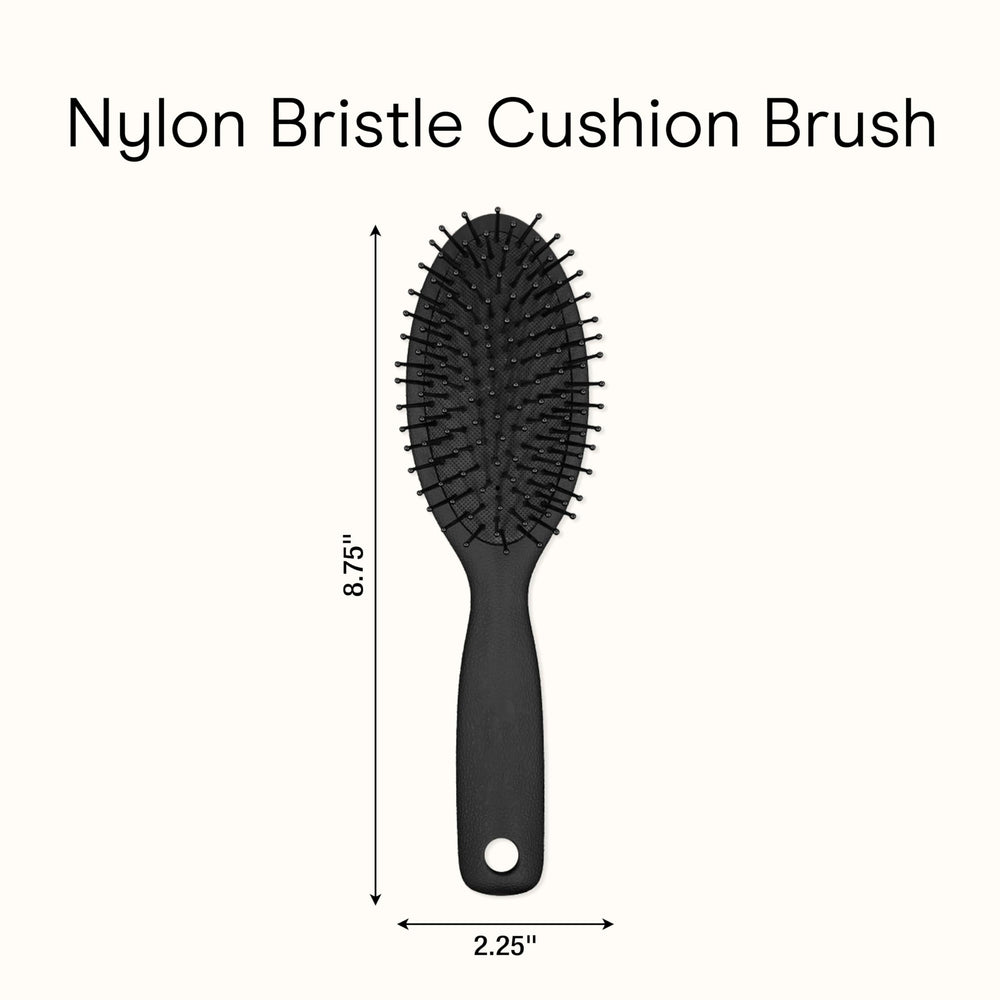Conair Men ergonomic grip enhances control during brushing sessions.