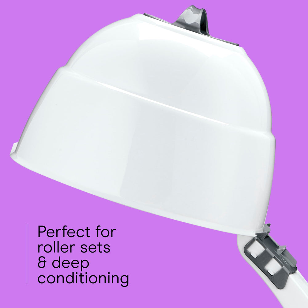 Bonnet supports deep conditioning and uniform airflow